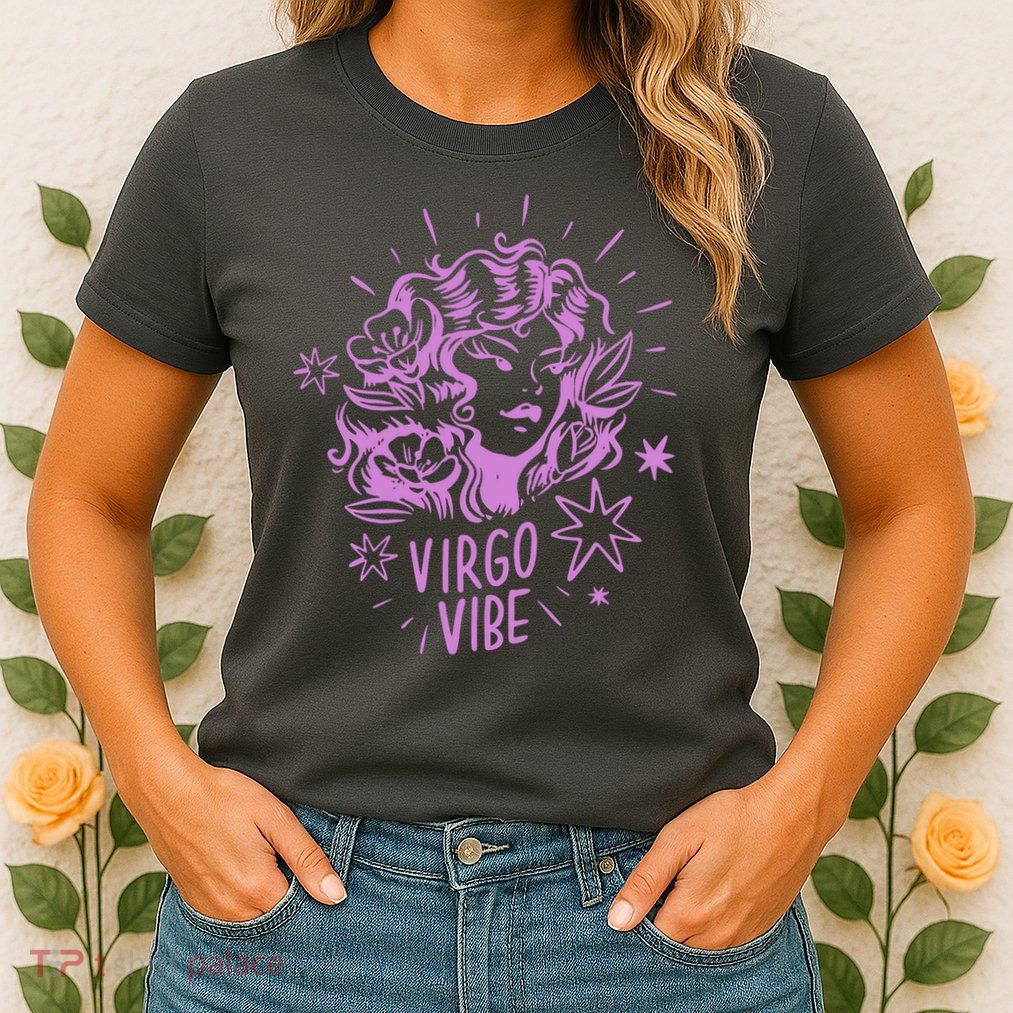 Virgo Vibe Zodiac Womens T-Shirt
