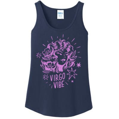 Virgo Vibe Zodiac Ladies Essential Tank