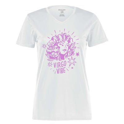 Virgo Vibe Zodiac Women's Momentum V-Neck T-Shirt