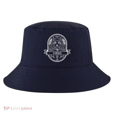 Virgo Zodiac Symbol Design Cool Comfort Performance Bucket Hat