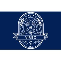 Virgo Zodiac Symbol Design Bumper Sticker