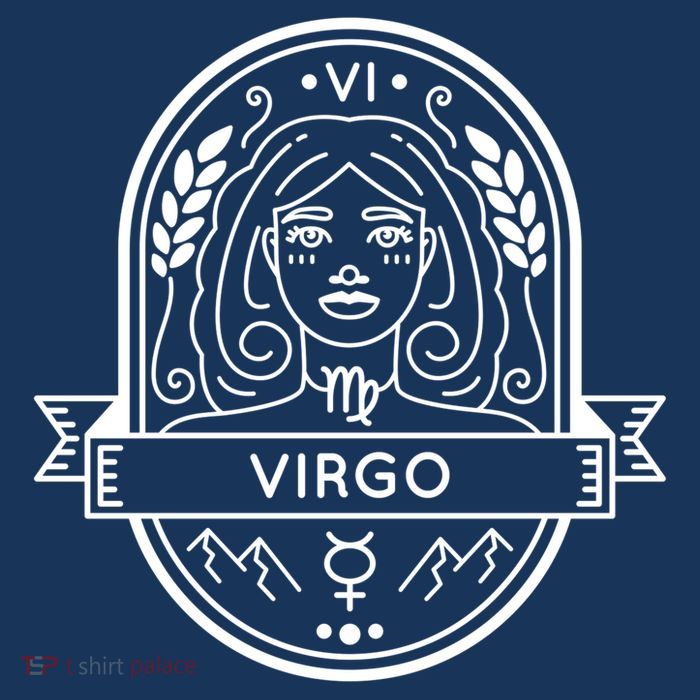 Virgo Zodiac Symbol Design Flatbill Hat