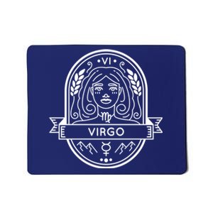 Virgo Zodiac Symbol Design Mousepad