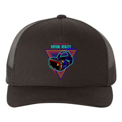 Virtual Reality Neon Yupoong Adult 5-Panel Trucker Hat