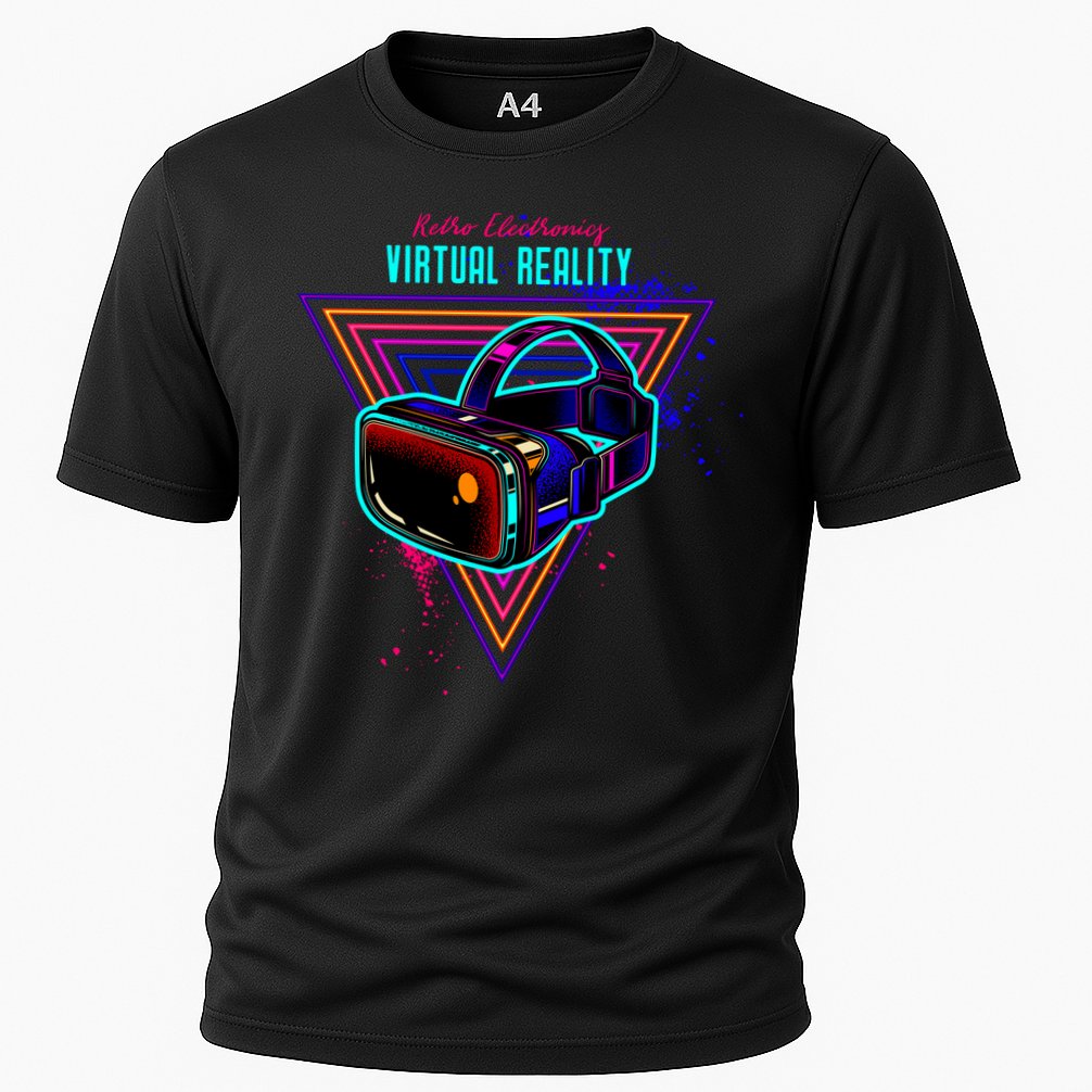 Virtual Reality Neon Performance Shirt
