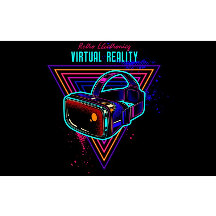 Virtual Reality Neon Bumper Sticker