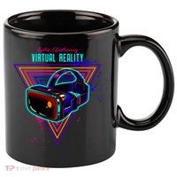 Virtual Reality Neon 11oz C Handle Ceramic Mug