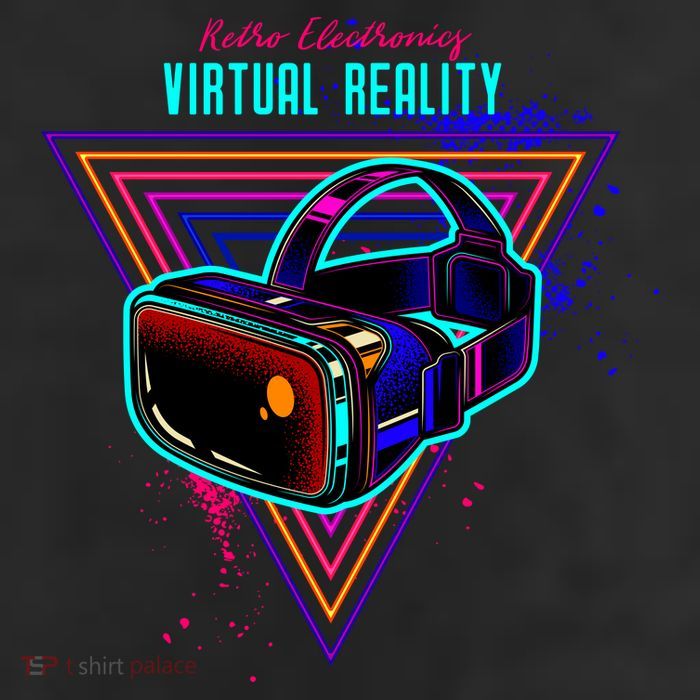 Virtual Reality Neon 11oz C Handle Ceramic Mug