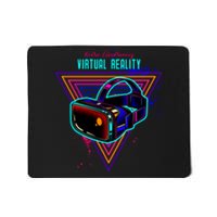 Virtual Reality Neon Mousepad