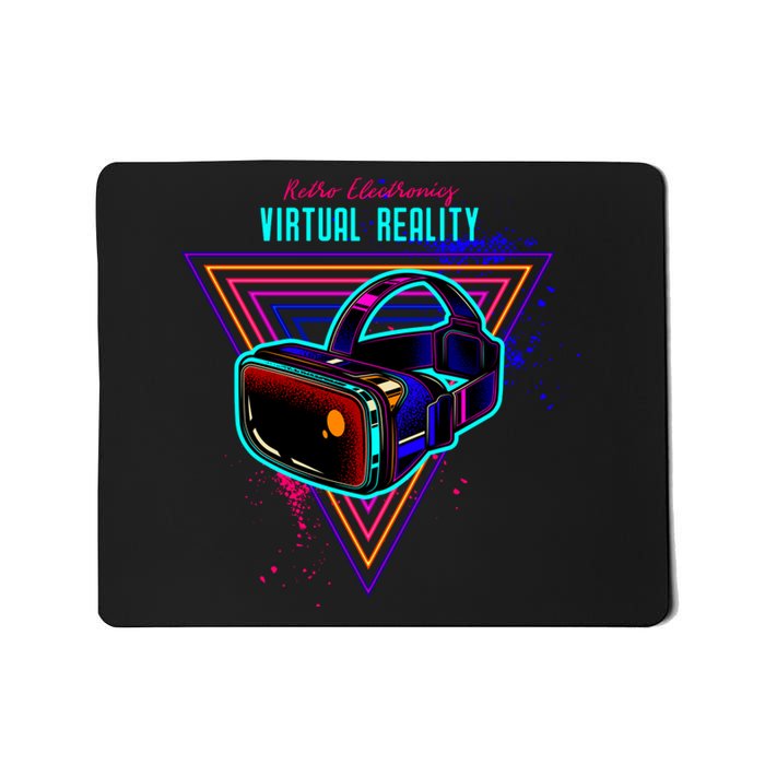 Virtual Reality Neon Mousepad