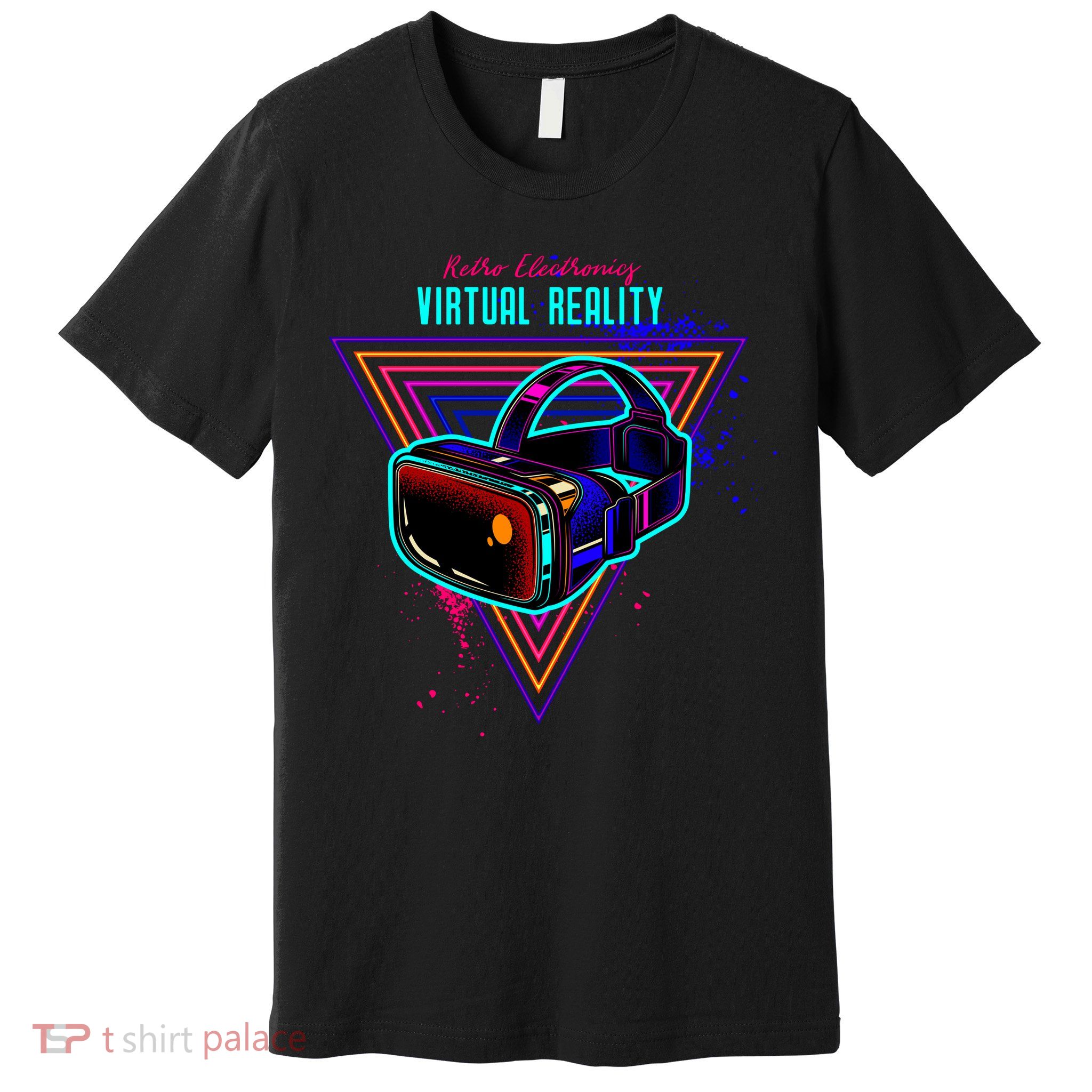 Virtual Reality Neon Premium T-Shirt