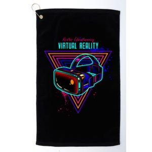 Virtual Reality Neon Platinum Collection Golf Towel