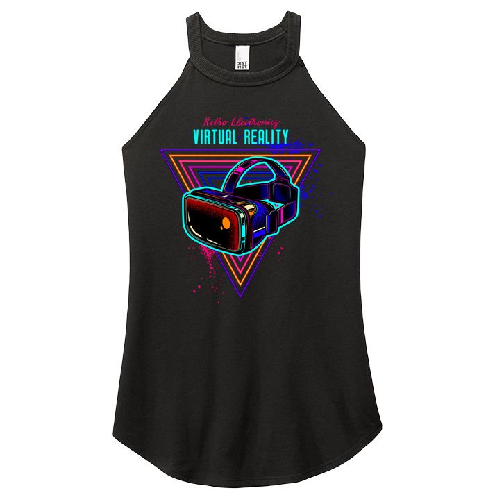 Virtual Reality Neon Women's Perfect Tri Rocker Tank