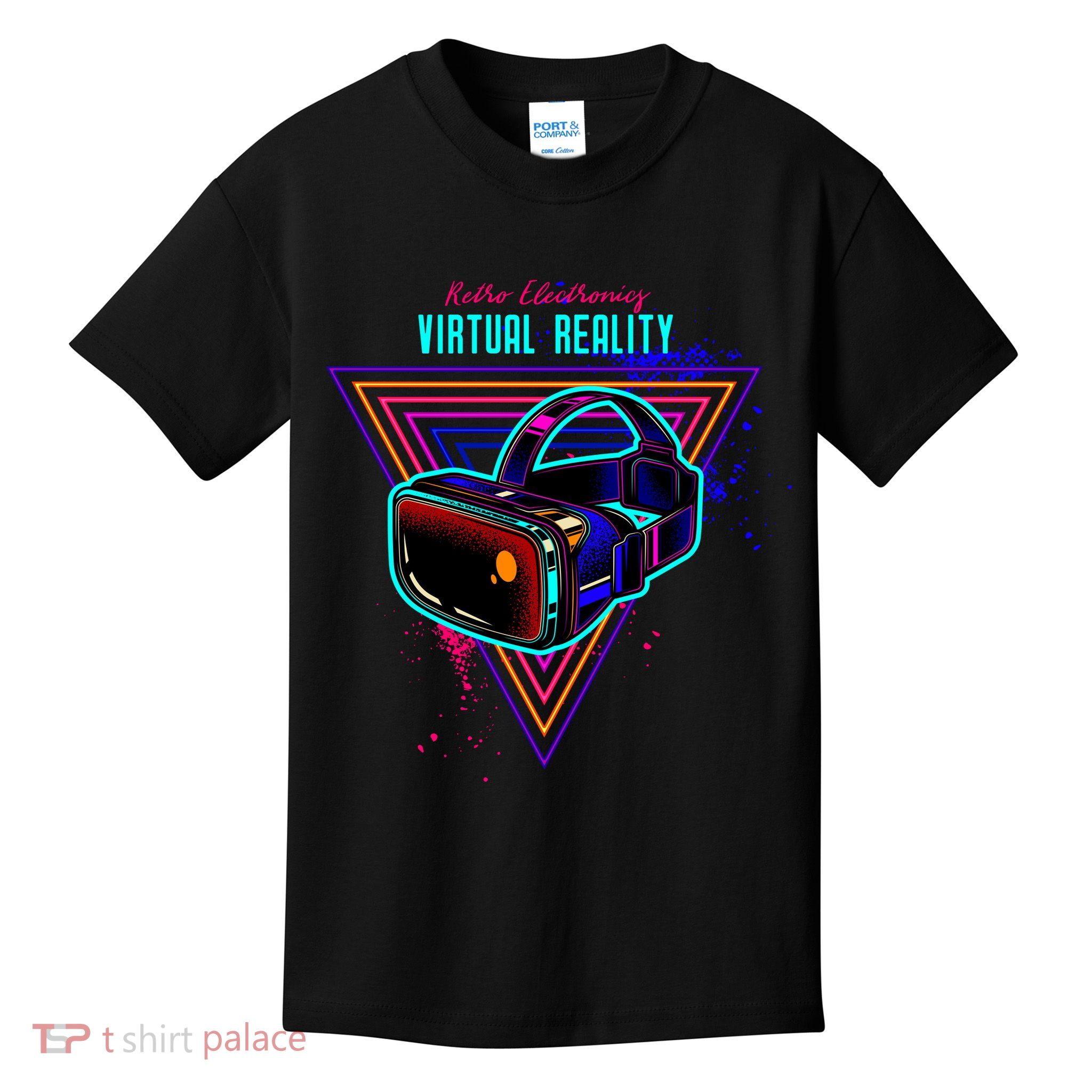 Virtual Reality Neon Kids T-Shirt