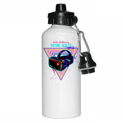 Virtual Reality Neon Aluminum Water Bottle