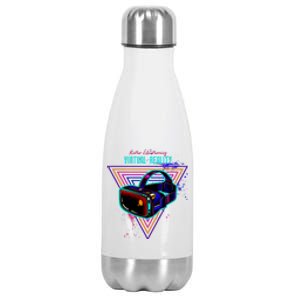 Virtual Reality Neon Stainless Steel Insulated Water Bottle