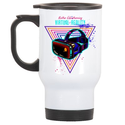 Virtual Reality Neon Stainless Steel Travel Mug