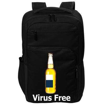 Virus Free Beer Bottle Impact Tech Backpack