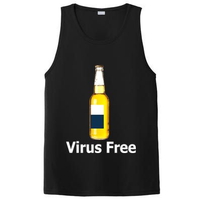 Virus Free Beer Bottle PosiCharge Competitor Tank