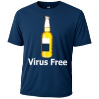 Virus Free Beer Bottle Cooling Performance Crew T-Shirt