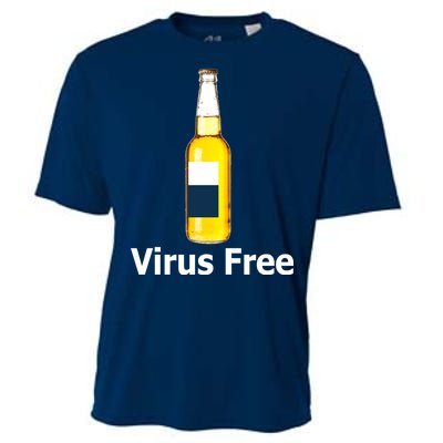 Virus Free Beer Bottle Cooling Performance Crew T-Shirt