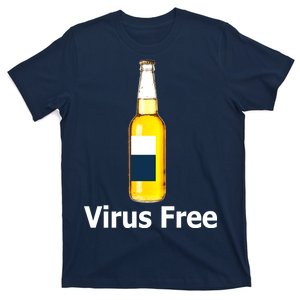 Virus Free Beer Bottle T-Shirt