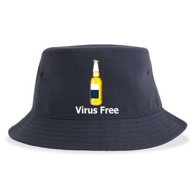 Virus Free Beer Bottle Sustainable Bucket Hat