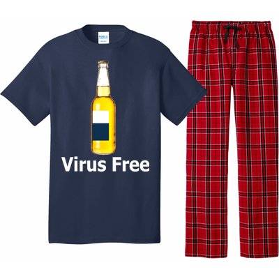 Virus Free Beer Bottle Pajama Set