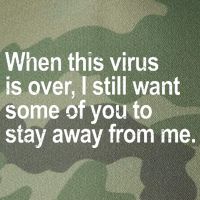 Virus Is Over I Still Want You To Stay Away From Me Funny Legacy Tie Dye Trucker Hat