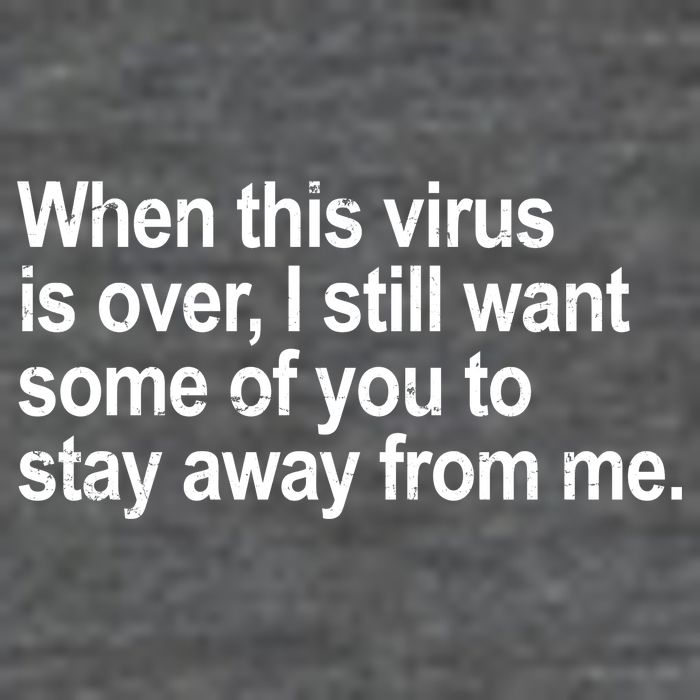 Virus Is Over I Still Want You To Stay Away From Me Funny Backpack