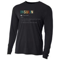 Vintage Insulin Something That Awesome People Can't Make Cooling Performance Long Sleeve Crew