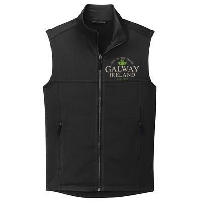 Vintage Irish Souvenir Funny Gift: Claddagh Galway Ireland Gift Collective Smooth Fleece Vest