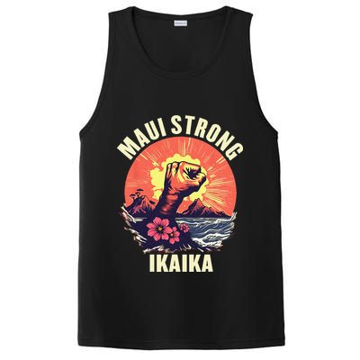 Vintage Ikaika Strong Maui Hawaii Island I Love Hawaii PosiCharge Competitor Tank