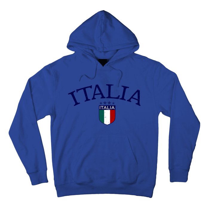 Vintage Italia Soccer Gift Hoodie