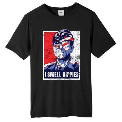 Vintage I Smell Hippies 4th Of July Merica Tall Fusion ChromaSoft Performance T-Shirt