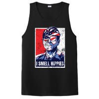 Vintage I Smell Hippies 4th Of July Merica PosiCharge Competitor Tank