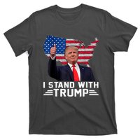 Vintage I Stand With Trump Pro Trump Supporter T-Shirt