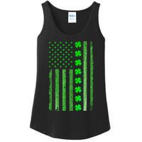 Vintage Irish S Hamrock Flag St Patrick's Day Ladies Essential Tank