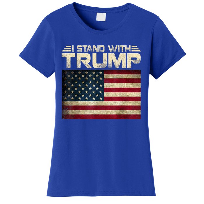 Vintage I Stand With Trump Pro Trump Women's T-Shirt