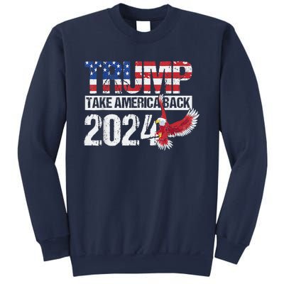 Vintage I Stand With Trump Pro Trump Supporter Sweatshirt