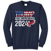 Vintage I Stand With Trump Pro Trump Supporter Tall Sweatshirt