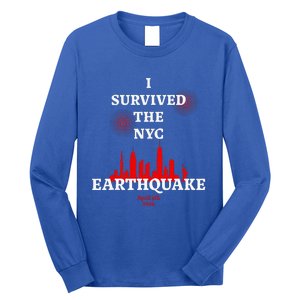 Viral I Survived The Nyc Earthquake Long Sleeve Shirt