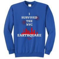 Viral I Survived The Nyc Earthquake Sweatshirt