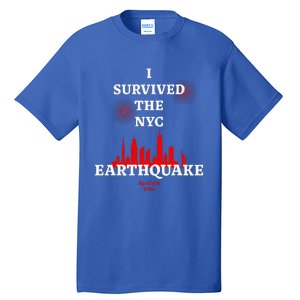 Viral I Survived The Nyc Earthquake Tall T-Shirt