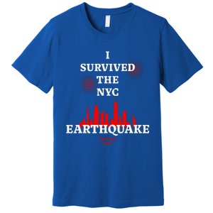 Viral I Survived The Nyc Earthquake Premium T-Shirt