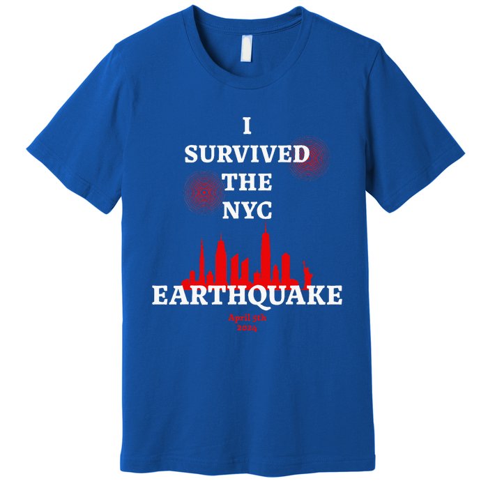 Viral I Survived The Nyc Earthquake Premium T-Shirt