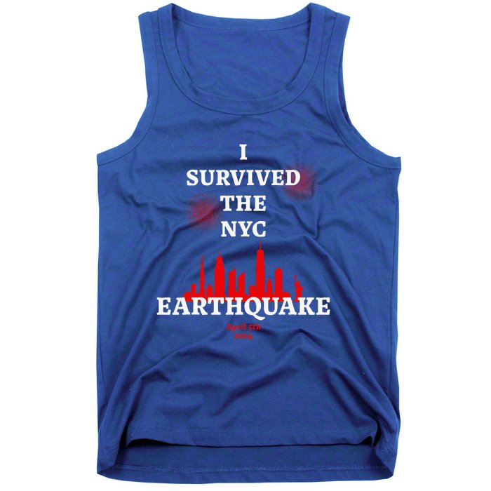 Viral I Survived The Nyc Earthquake Tank Top