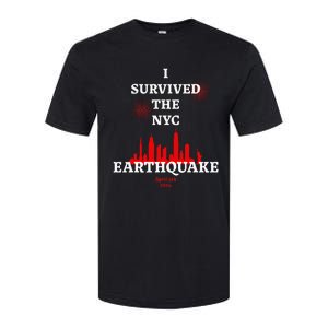 Viral I Survived The Nyc Earthquake Softstyle CVC T-Shirt