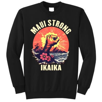 Vintage Ikaika Strong Maui Hawaii Island I Love Hawaii Sweatshirt