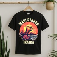 Vintage Ikaika Strong Maui Hawaii Island I Love Hawaii T-Shirt